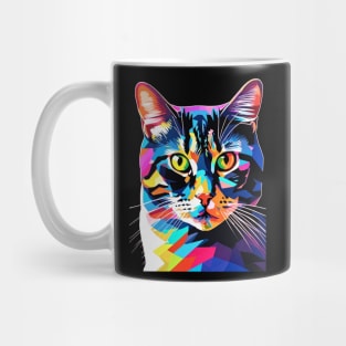 American Shorthair Pop Art Mug